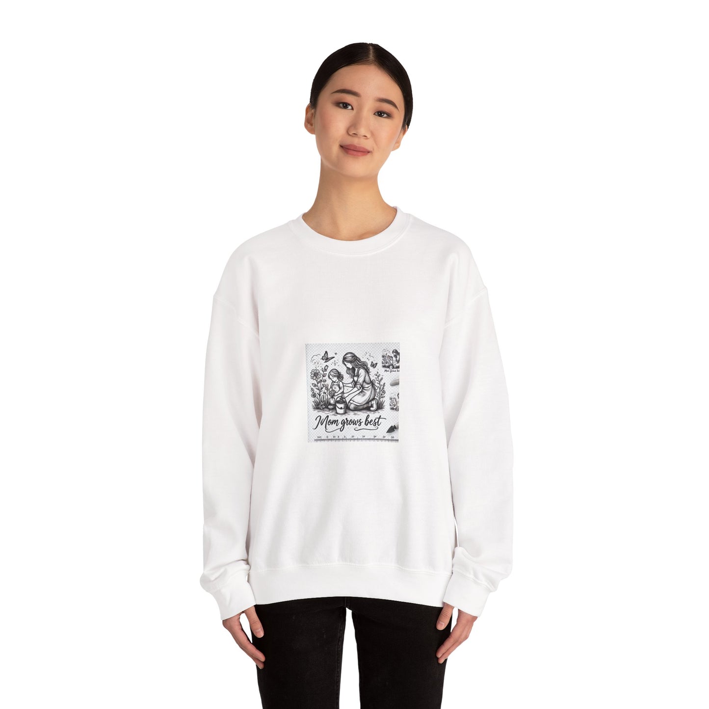 Mom's Best Unisex Heavy Blend™ Crewneck Sweatshirt – Perfect Gift for Mother's Day