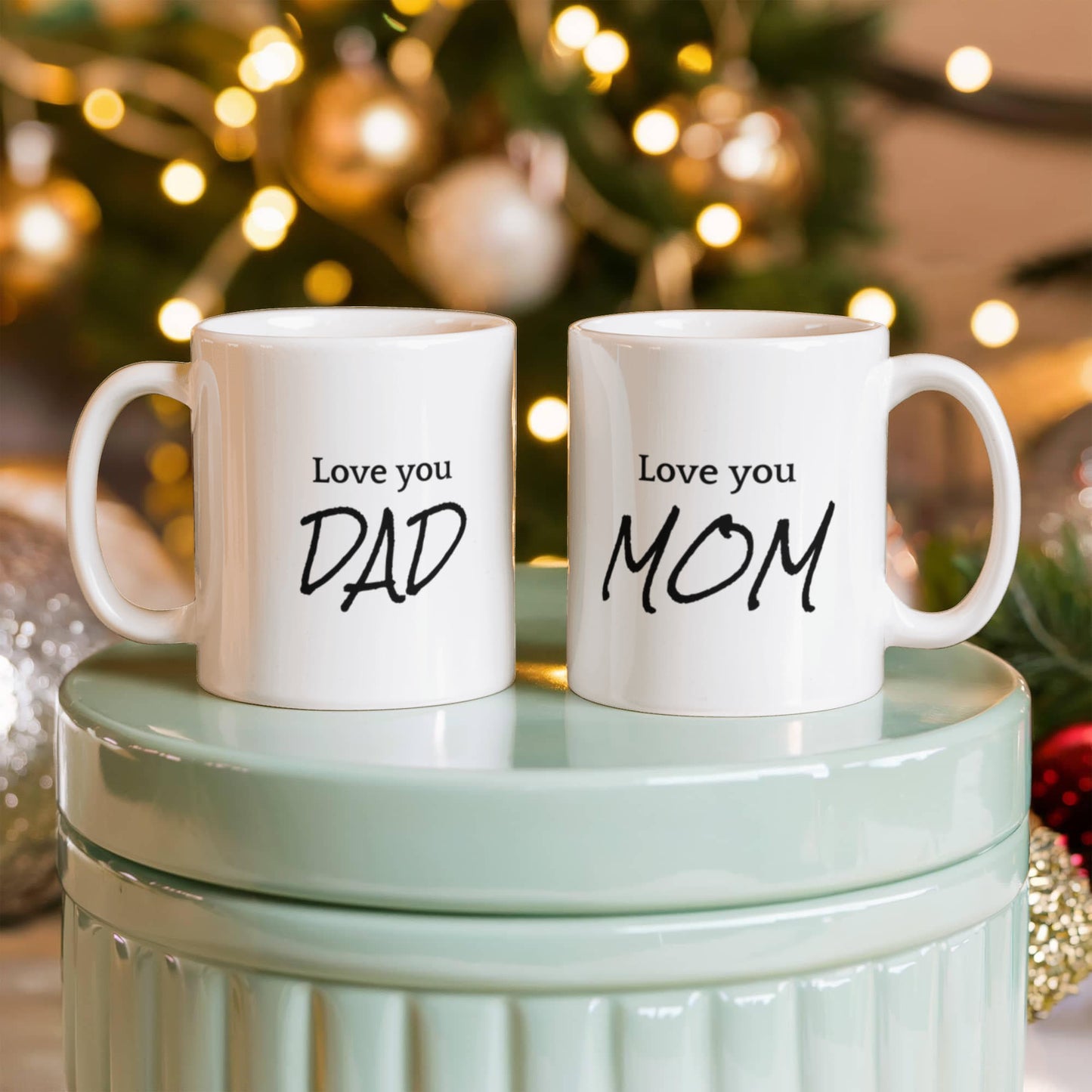 Love you Mom-Dad Mugs